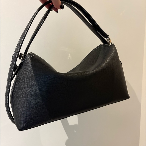 T Lock Leather Handbag - Picture 3 of 8